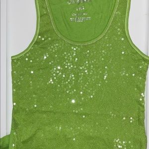 Aeropostale Women’s sequined tank top